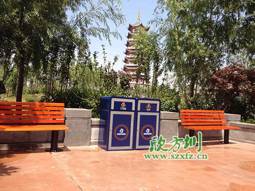 戶外分類彩繪垃圾桶什么品牌好？欣方圳為您推薦